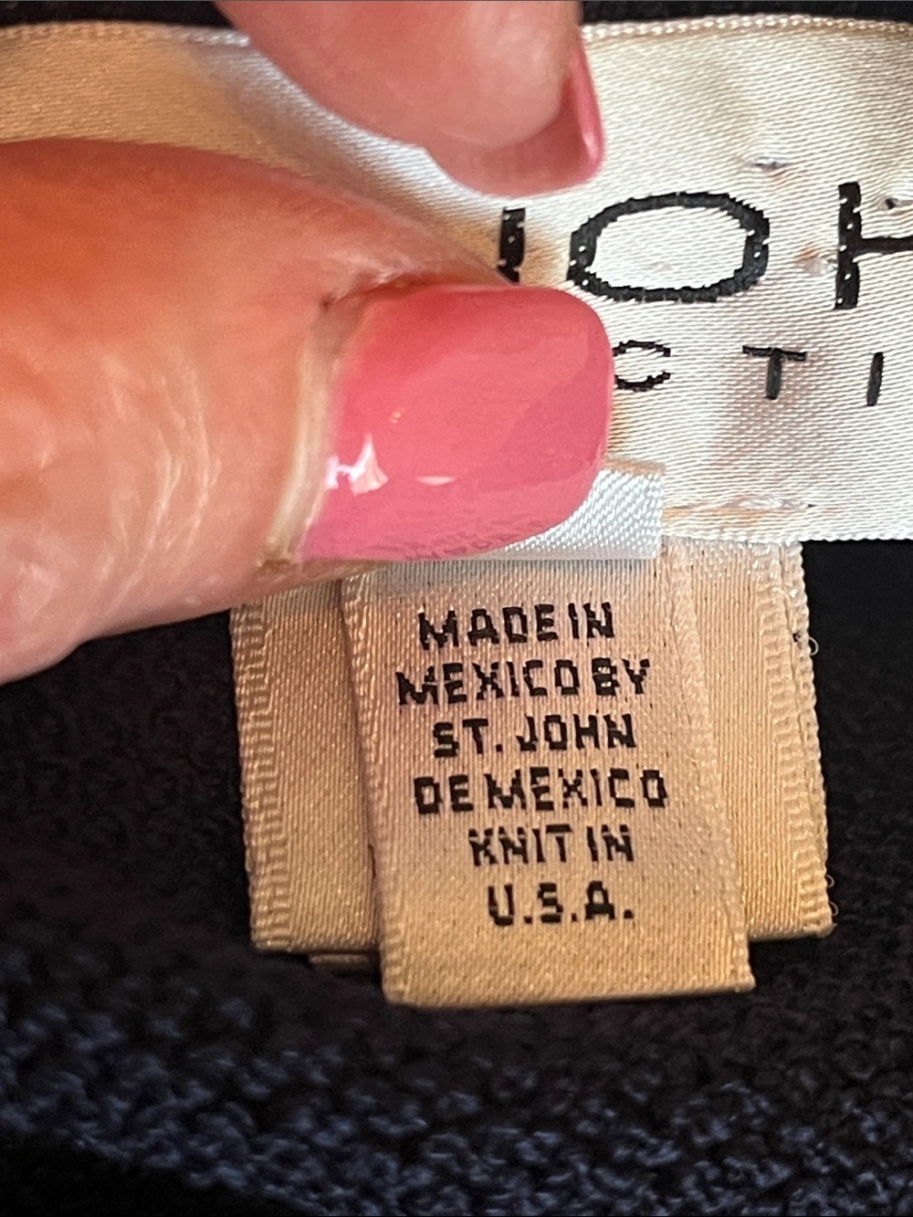 St. John Santana Knit Skirt - Picture 5 of 6
